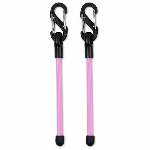 NiteIze Clippable Twist Tie 3" Pink