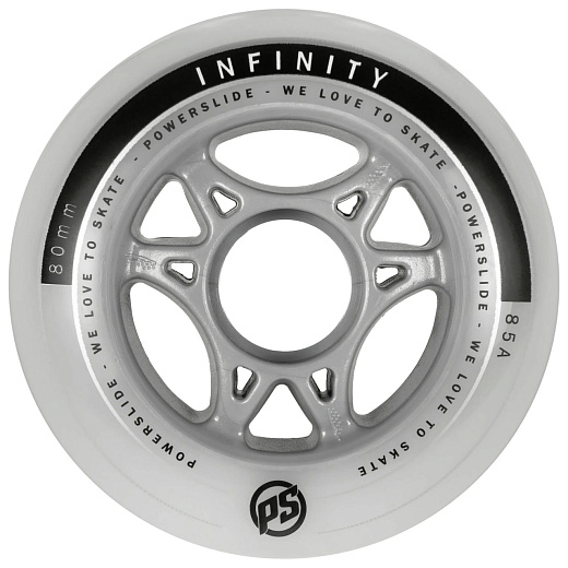 Powerslide Infinity II 80/85A Silver/Grey (4 шт.)
