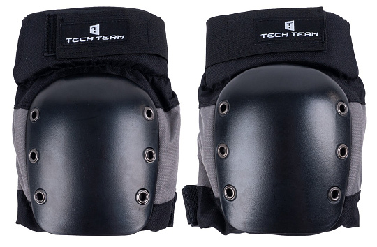 Tech Team Armor Basic M1 Knee Pads - Grey