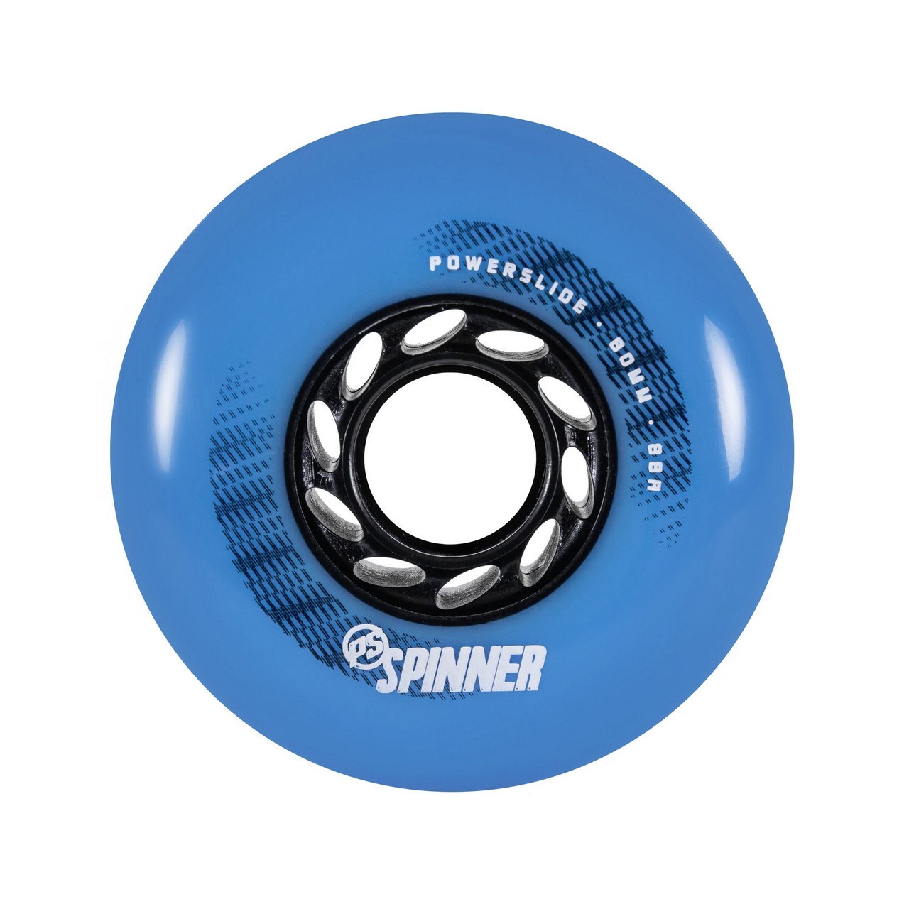 Колеса для роликовых коньков Powerslide Spinner 80mm/88A Blue (4 шт ...
