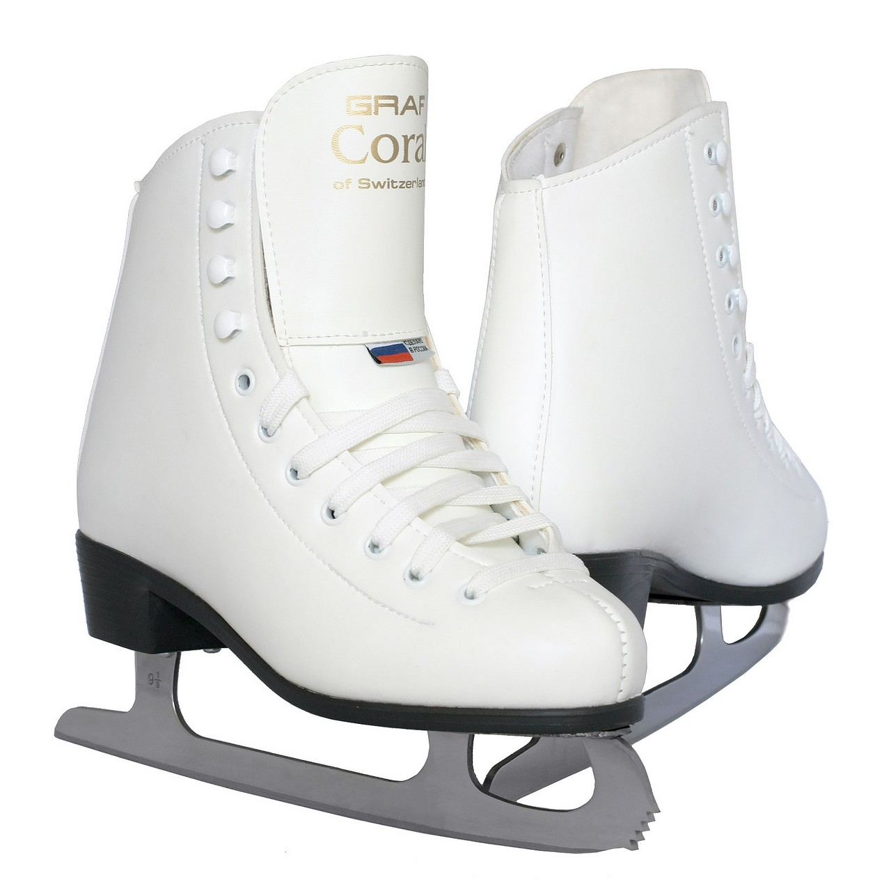 Детские фигурные коньки Graf Coral White Jr купить с доставкой по ...