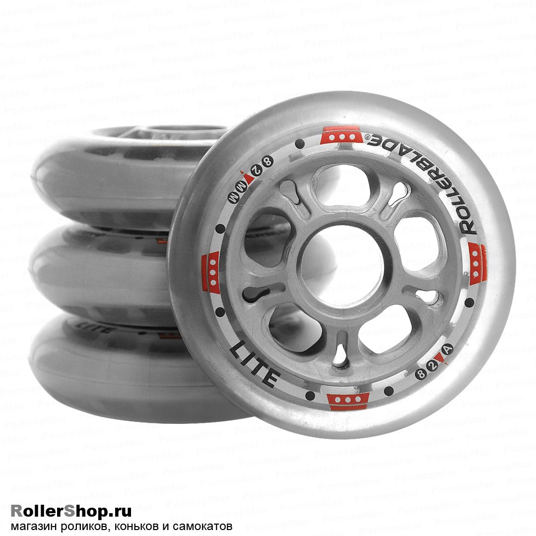 Колеса для роликовых коньков Rollerblade Lite 82/82A 4шт., купить с ...