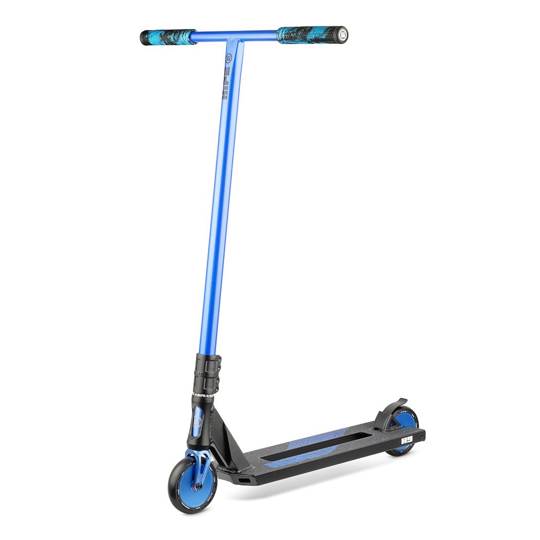 Трюковой самокат Hipe H9 - 2021 Black/Blue, купить с доставкой по ...
