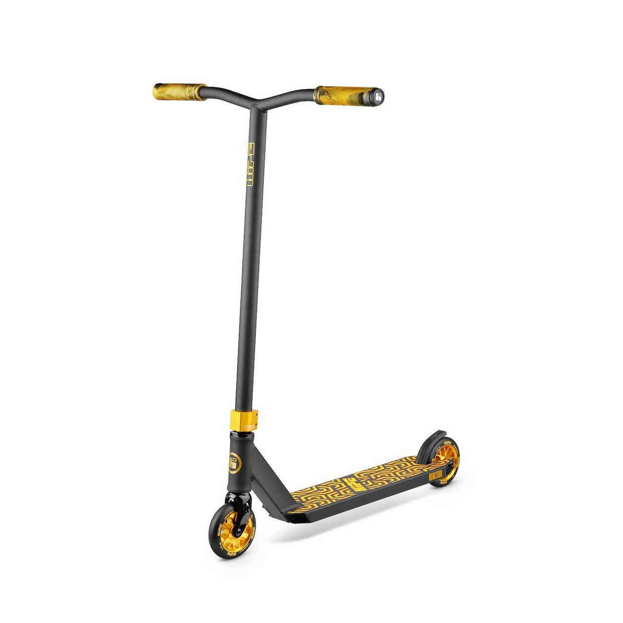 Трюковой самокат Hipe H3 - 2023 Black/Gold, купить с доставкой по ...