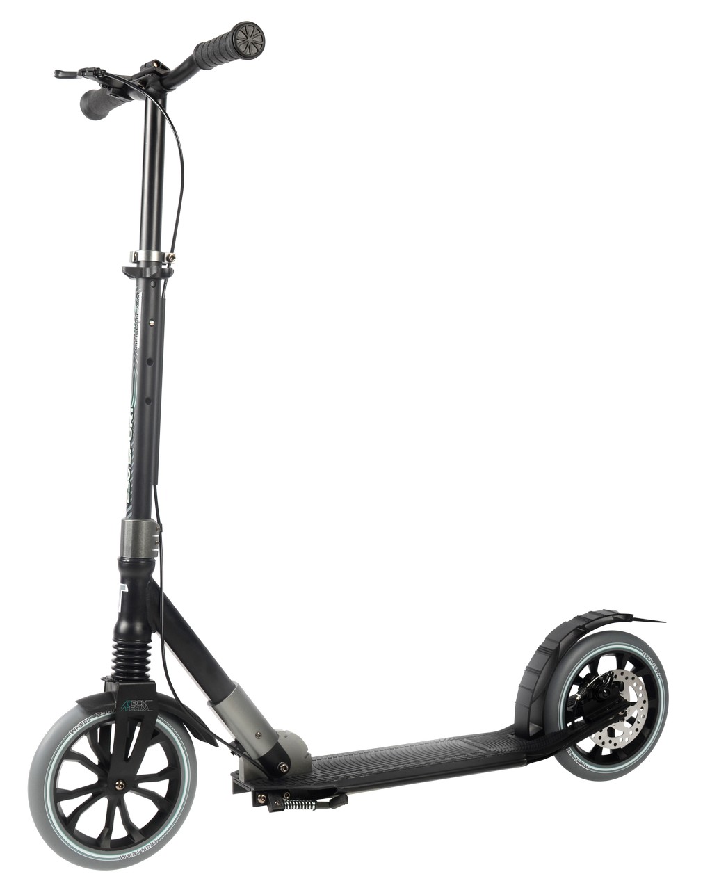 Самокат Tech Team Sport 230R - 2022 Black/Grey - купить с доставкой по ...