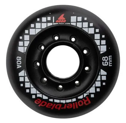 Rollerblade Apex 68/80A - Black 4 шт. Rollerblade Apex 68/80A - Black 4 шт.