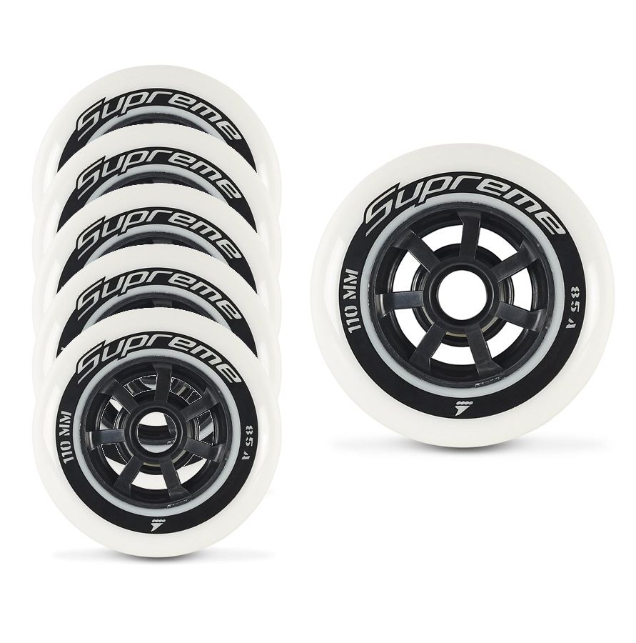 Колеса для роликовых коньков Rollerblade SUPREME 110/85A (6PCS) - 2019 ...