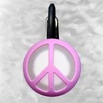 NiteIze ClipLit LED Pink Peace Sign