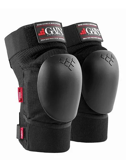 Gain The Shield Hard Shell PRO Knee Pads Black