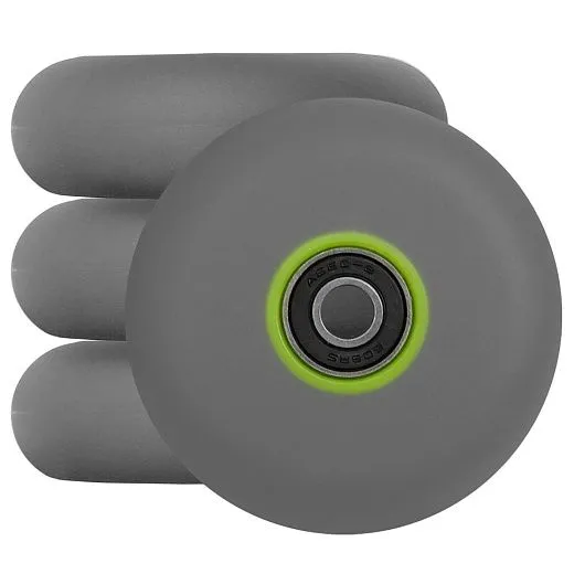 Ride Story Hunky-dory Wheels 76mm/85A (4pcs) + ABEC 9, Grey/Green