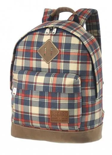 Asgard Р-5437 Шотландка Синий-беж-кирпич Asgard Р-5437 Шотландка Синий-беж-кирпич