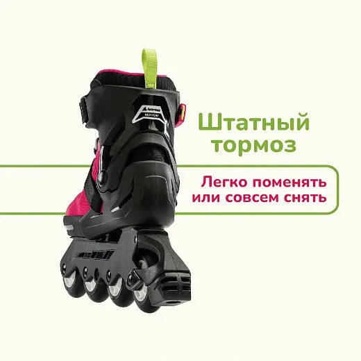 Rollerblade Microblade - 2022 Pink/Light Green