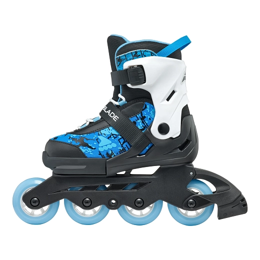 Rollerblade Microblade SL - 25/26 Black/Sky Blue