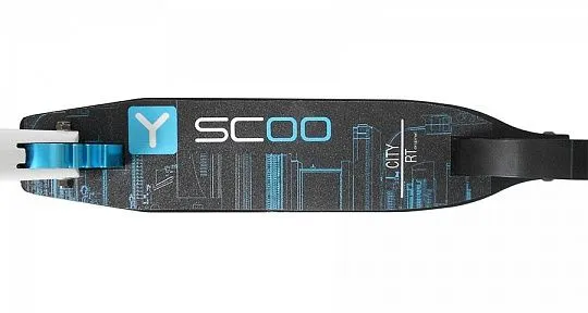 Y-scoo RT City 145 Hong Kong Aqua-White