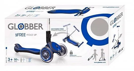 Globber Elite S My Free Fold up Purple