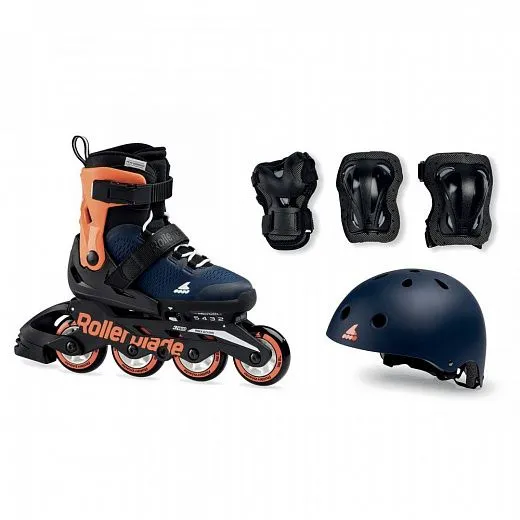 Rollerblade Microblade Cube - 2021 Blue/Orange Rollerblade Microblade Cube - 2021 Blue/Orange