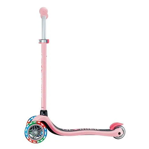 Globber Primo Lights V2 Пастельно-розовый (423-710-4) Globber Primo Lights V2 Пастельно-розовый (423-710-4)