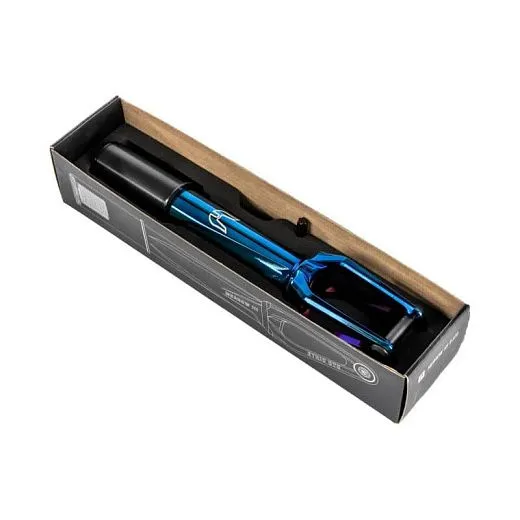 Ethic Merrow Fork 8 STD V3 HIC Chrome Blue Ethic Merrow Fork 8 STD V3 HIC Chrome Blue