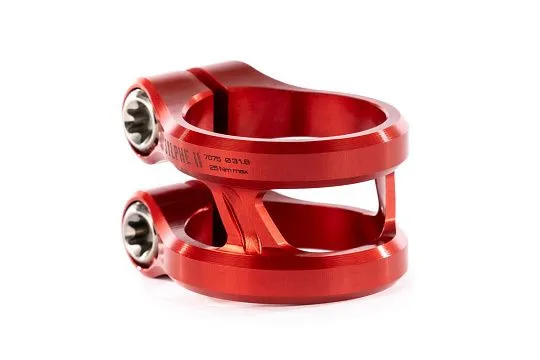 Ethic Double Sylphe Clamp V2 34.9 - Red Ethic Double Sylphe Clamp V2 34.9 - Red