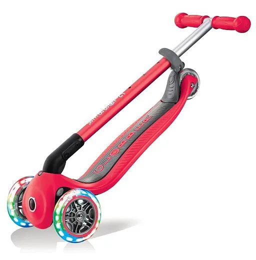 Globber Primo Foldable Lights Red (432-102-3) Globber Primo Foldable Lights Red (432-102-3)