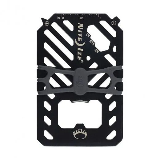 NiteIze FinancialTool Multi Tool Wallet Black NiteIze FinancialTool Multi Tool Wallet Black