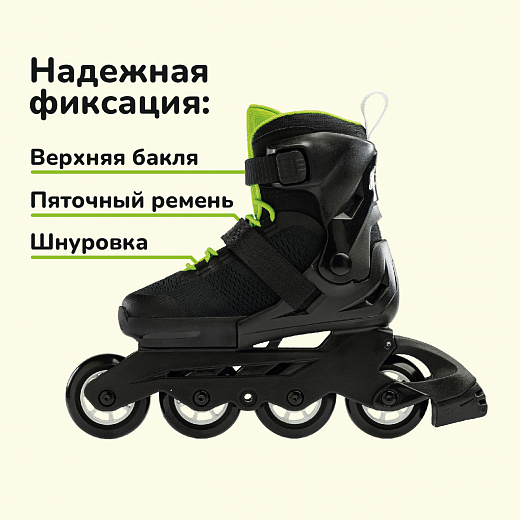 Rollerblade Microblade - 2022 Black/Green