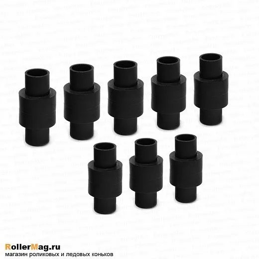 Нейлоновые втулки 6 мм. черные 8 шт. Нейлоновые втулки 6 мм. черные 8 шт.