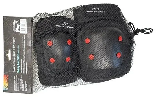 Tech Team Safety Line 1000 - 2021 Black/Red