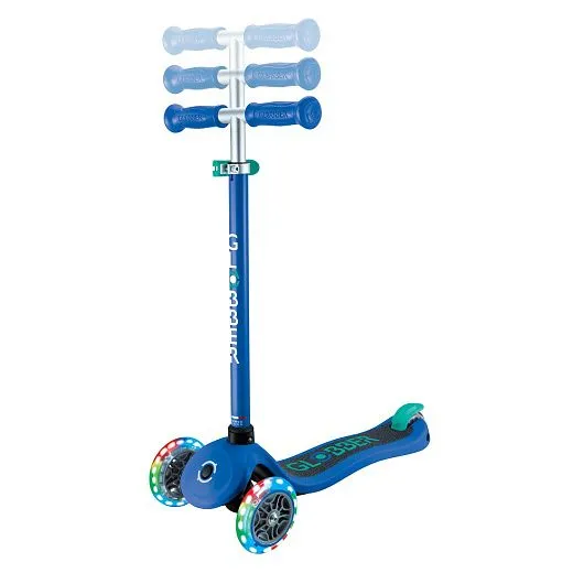 Globber Primo Lights V2 Navy Blue/Green