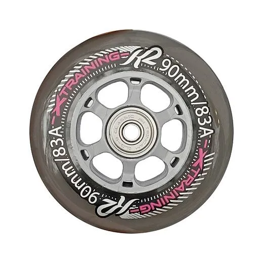K2 90/83A Wheel 8-pack + ILQ9 + 6mm Spacers VO2 Clear/Pink