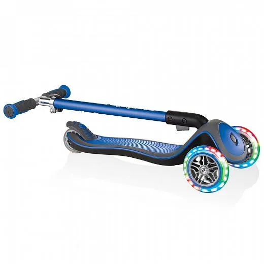 Globber Elite Deluxe Lights Blue Globber Elite Deluxe Lights Blue
