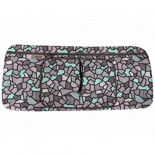 Y-scoo Чехол-портмоне для самоката 180 Бирюзовые пазлы
