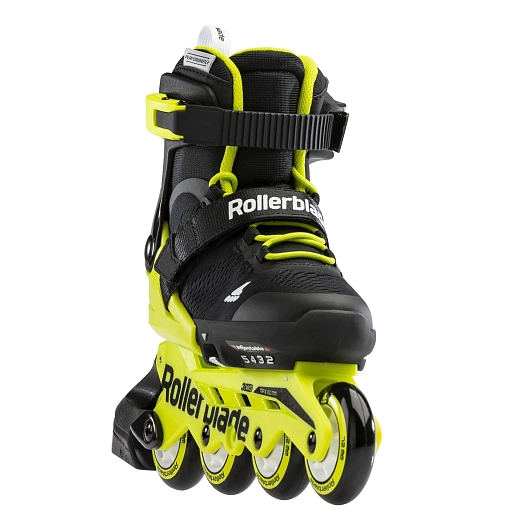 Rollerblade Microblade - Black/Neon Yellow