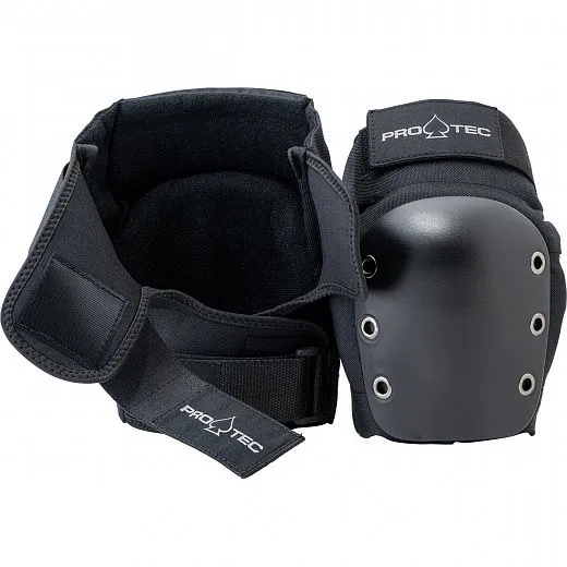 Pro-Tec Street Gear Jr 3-Pack - Open Back Black Pro-Tec Street Gear Jr 3-Pack - Open Back Black