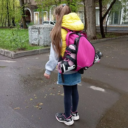 Asgard Junior Inline Skating Backpack Бежевый