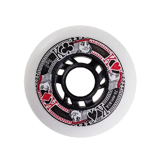 FR Skates Street Kings 76/85A White/Black  4шт.