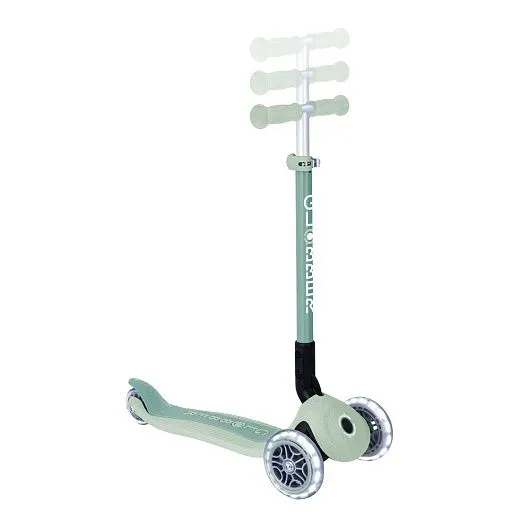 Globber Primo Foldable Lights Ecologic - Pistachio