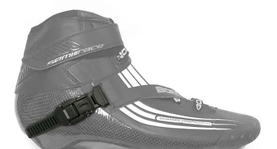 Bont Slimline Buckle Set White Bont Slimline Buckle Set White