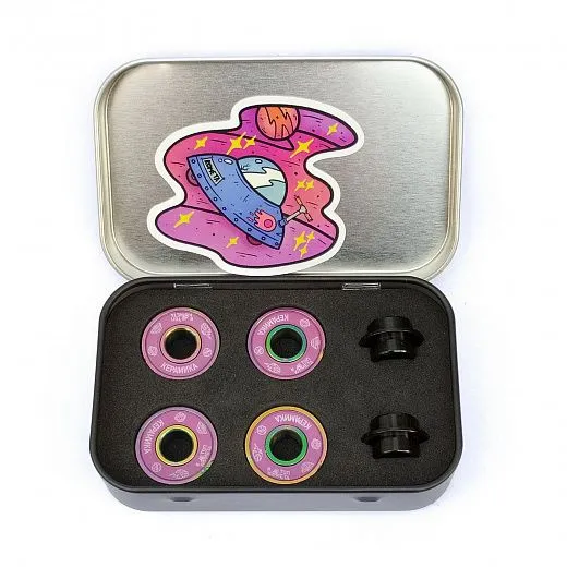 Комета Ceramic Abec 9 with Spacers - Neo Chrome