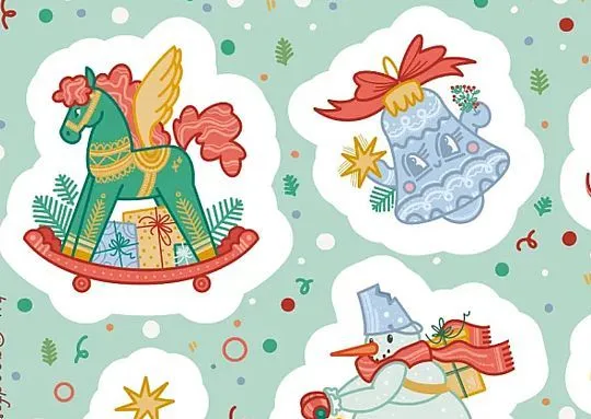 Ride Story Stickers - My Winter Pony