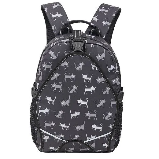 Asgard Junior Inline Skating Backpack Кошки черно-серый