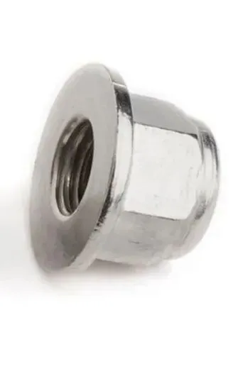 DIN 6926 М8 со нейлоновым кольцом и фланцем, сталь А2 DIN 6926 М8 со нейлоновым кольцом и фланцем, сталь А2