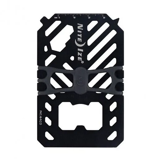 NiteIze FinancialTool Multi Tool Wallet Black NiteIze FinancialTool Multi Tool Wallet Black