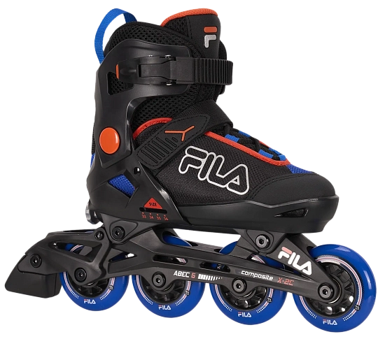 Fila X 2C - 2026 Black/Blue/Orange Fila X 2C - 2026 Black/Blue/Orange