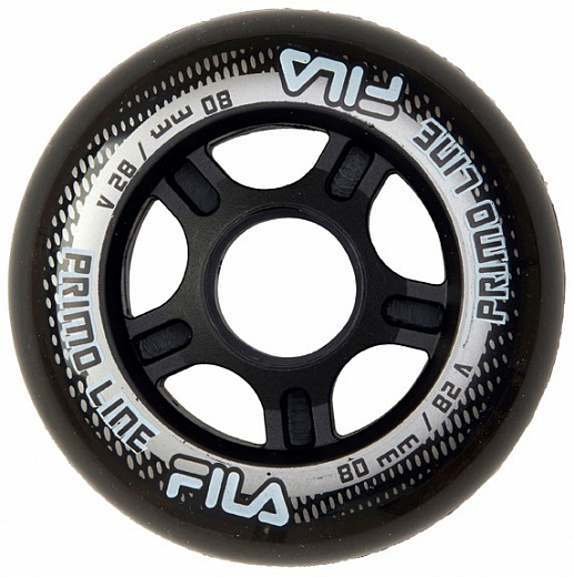 Fila wheels 80mm/82A - Black/Black, 8шт.