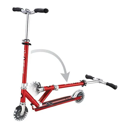 Globber Flow Element Lights - New Red