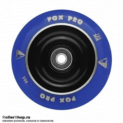 Fox Pro Колесо 100 мм. Solid Синий/Черный