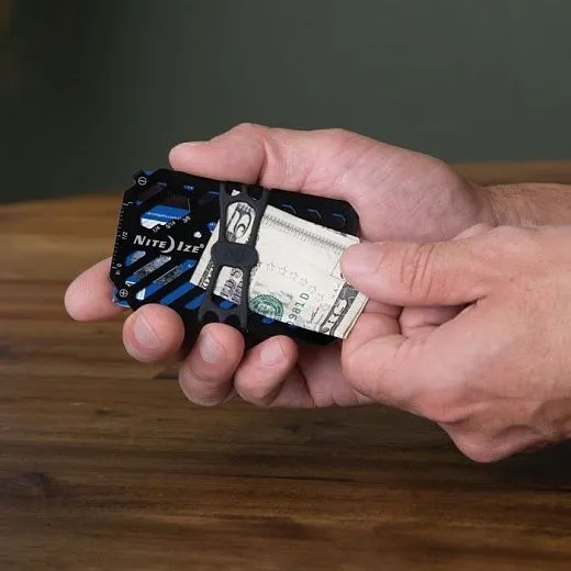 NiteIze FinancialTool Multi Tool Wallet Black NiteIze FinancialTool Multi Tool Wallet Black