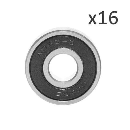 Ride Story Bearings 608-2RS Abec-9, 16 шт.