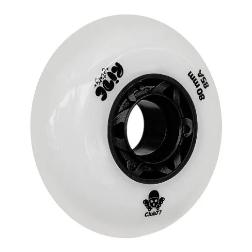 Ride Story Club77 80mm/85A (4pcs), Gloss White